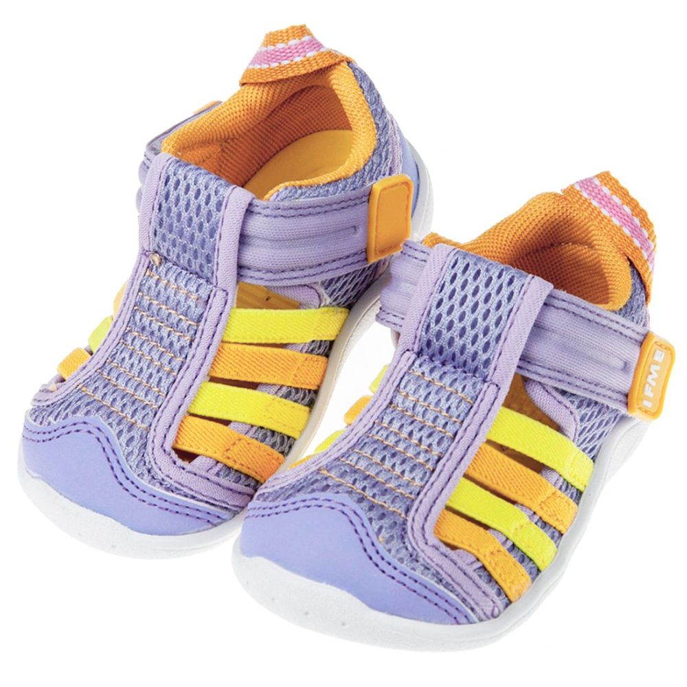 日本IFME - 日本IFME淺紫色寶寶機能水涼鞋