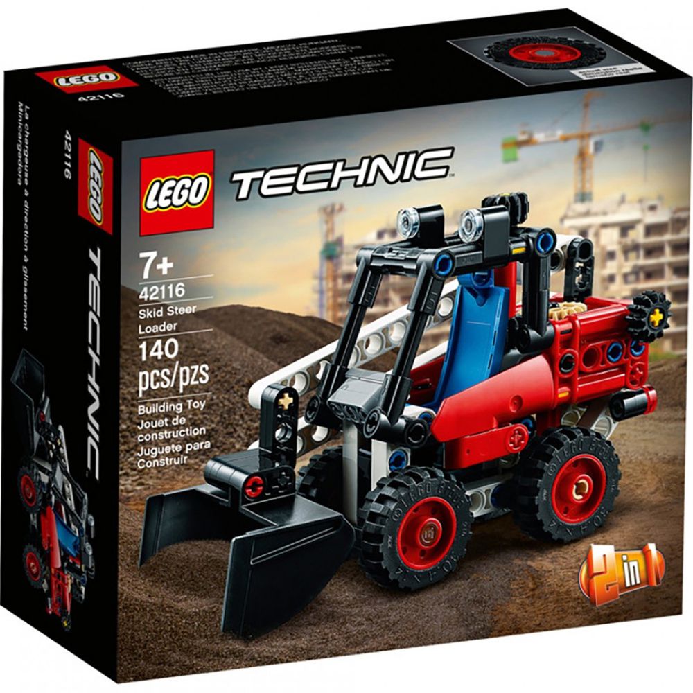 樂高積木 LEGO《 LT42116 》科技 Technic 系列 - 滑移鏟裝機-140pcs