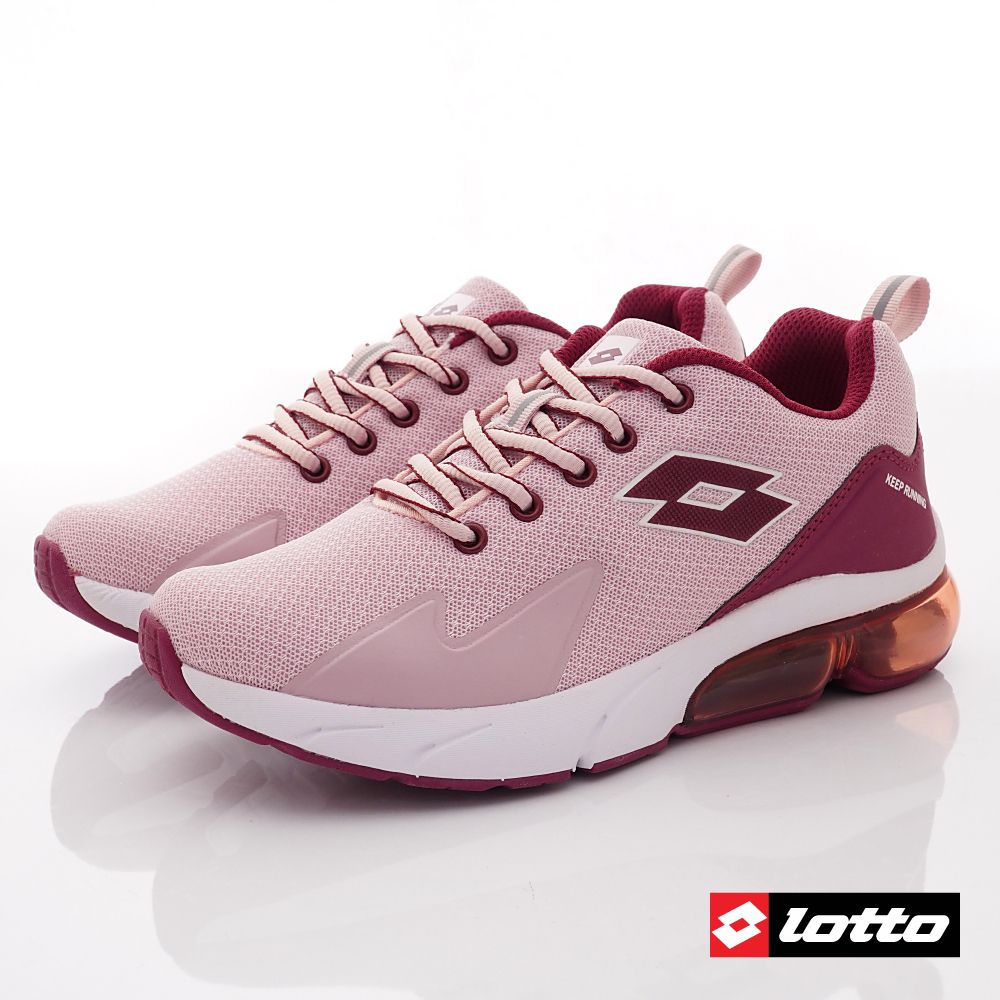 LOTTO樂得 - VOLARE RUN-女段休閒慢跑鞋-運動鞋-藕粉