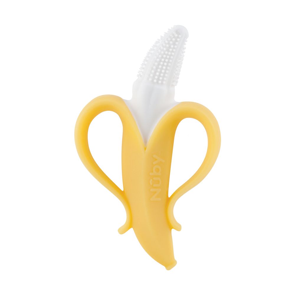 Nuby - 香蕉按摩潔牙刷