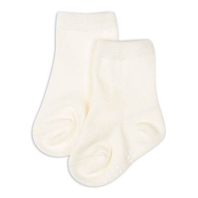 akachan honpo - 經典中筒襪-米白色 (9~14cm)