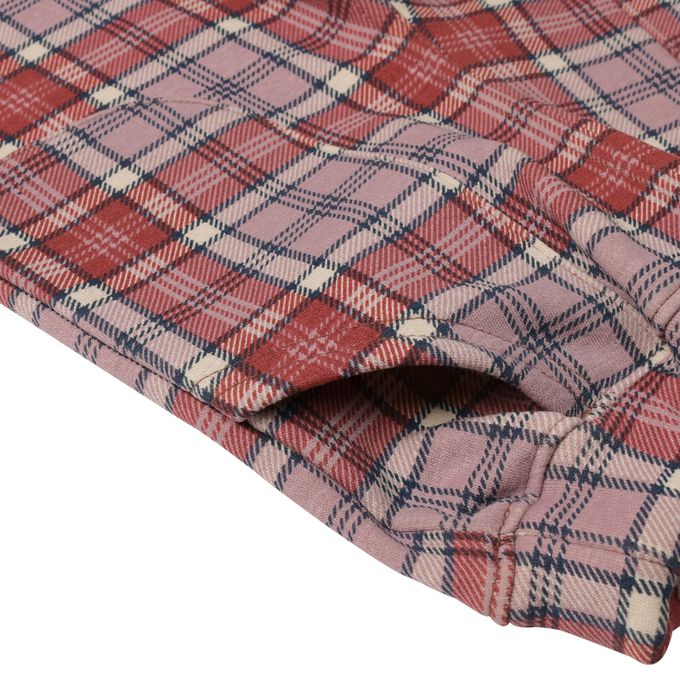 akachan honpo - 內裡刷毛褲-格紋