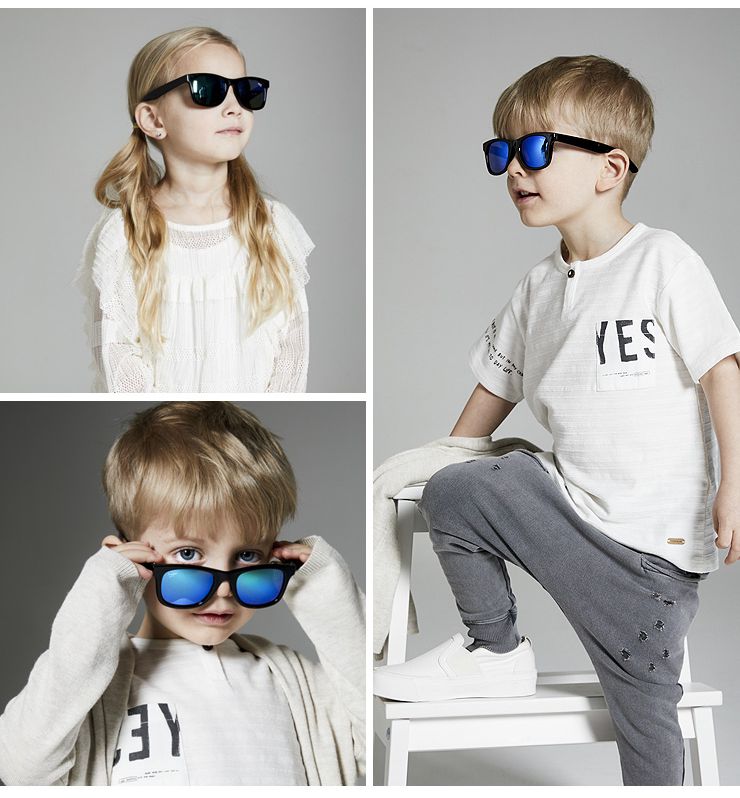 澳洲 Idol EYES - 兒童太陽眼鏡-個性時尚系列Fashion-白色 (5-10歲兒童款)