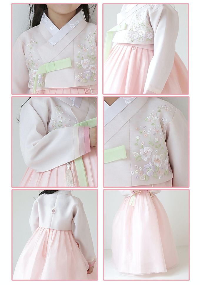 韓國 yedam - 女寶韓服-PREMIUM-珍珠粉