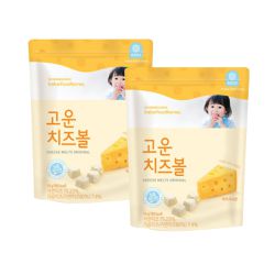韓國bebefood寶寶福德 - 起司優格豆豆(起司原味)*2