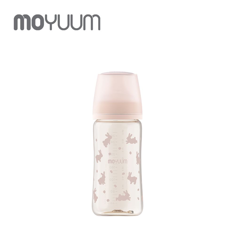 第三代PPSU寬口奶瓶 設計款-點點兔(3m+)-270ml