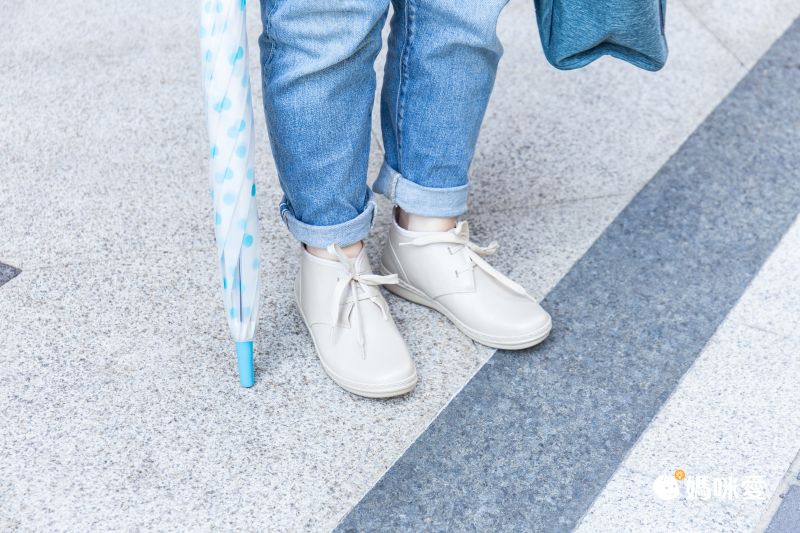 日本服飾代購 - 日本製文藝風大人雨鞋-可可