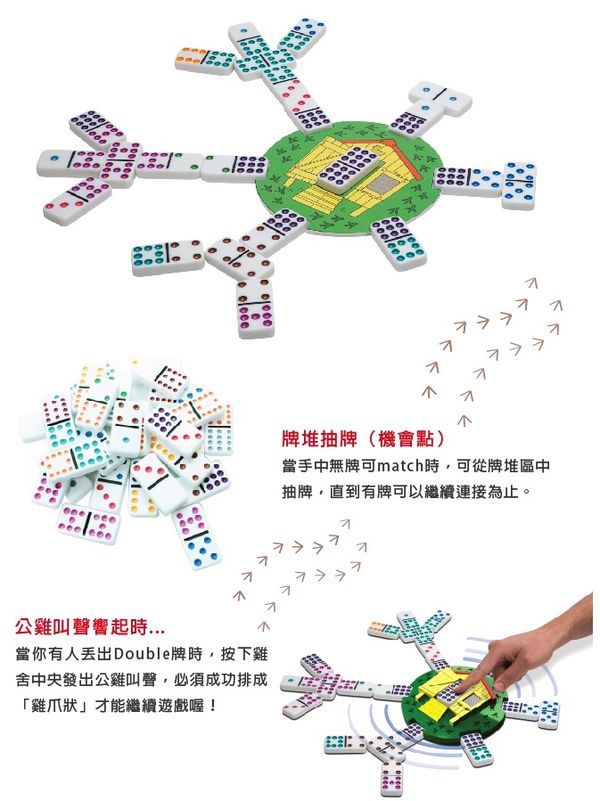 美國 Ideal - 經典桌遊系列-忙碌雞舍