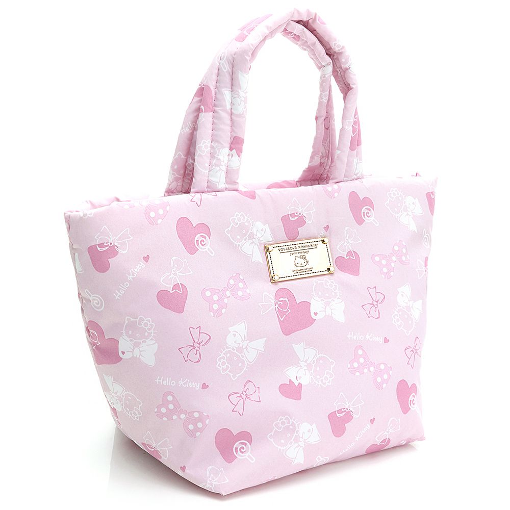 VOVAROVA - HELLO KITTY手提側背托特包-微粉愛戀-臺灣限定-粉 (19cmx7cmx22cm)