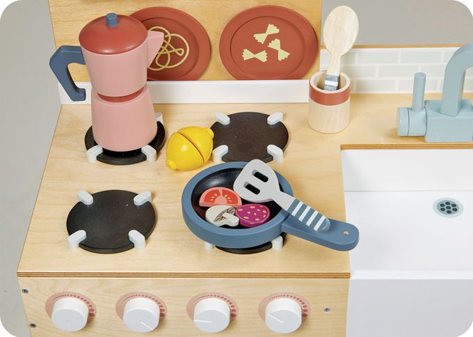 美國 Tender Leaf - 豪華歐風窯烤廚房