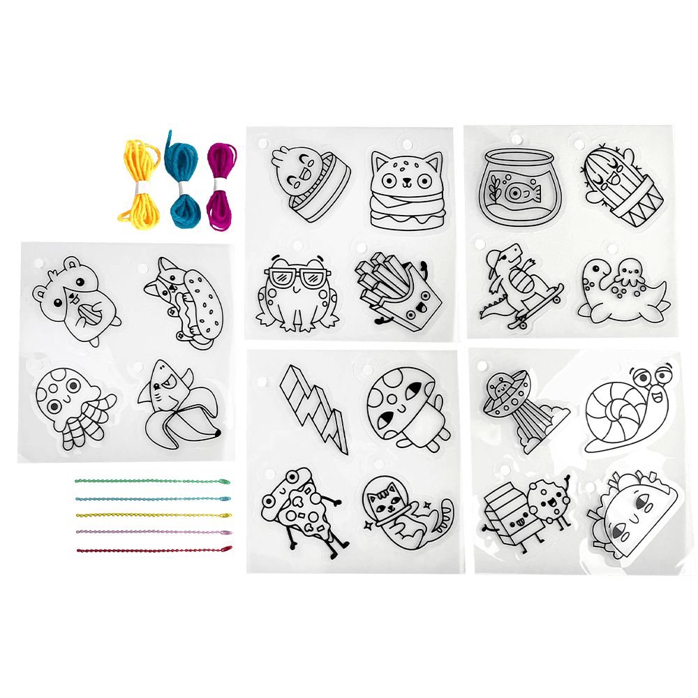 【DIY手作】縮小燈吊飾 DIY 幼兒創作組 (萌萌好朋友)