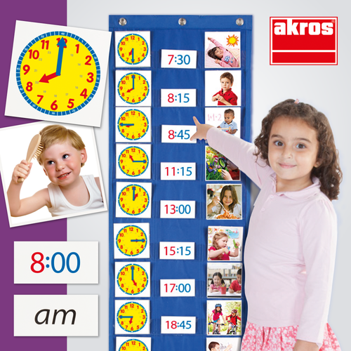 【西班牙Akros】頂級教具，時間管理從小開始！