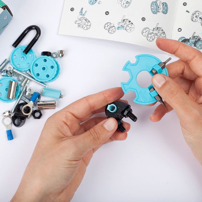 以色列 theOffBits - 機械積木-齒輪車