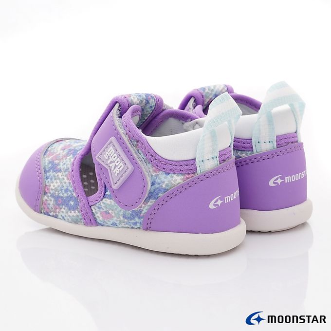 Moonstar日本月星 - HI系列穩健寶寶學步款-MSB1469紫-學步鞋-紫