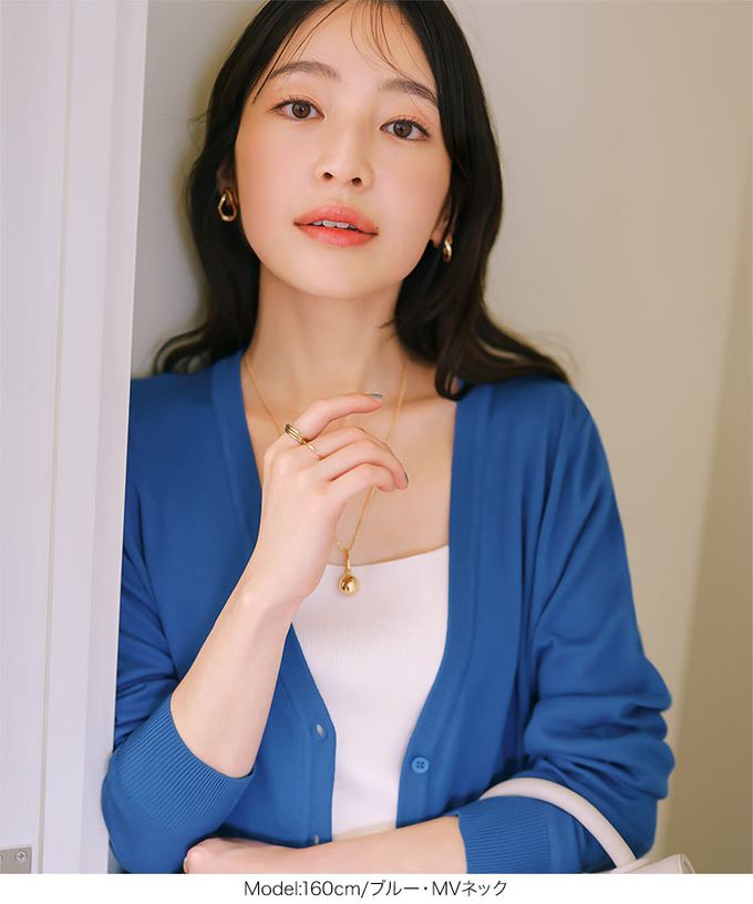 日本 Kobe Lettuce - 可機洗定番防曬薄外套(領可選)-海軍藍