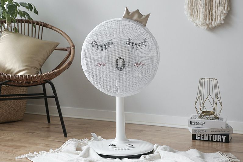 韓國 Bebe Deco - 電風扇安全網套-眨眼小熊