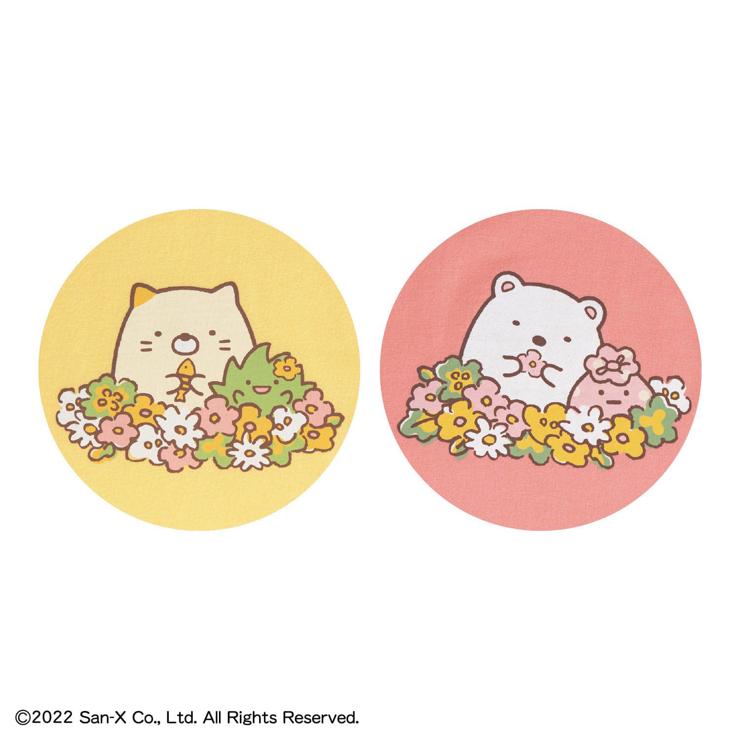 日本千趣會 - 角落生物印花長T-蜥蜴-水藍