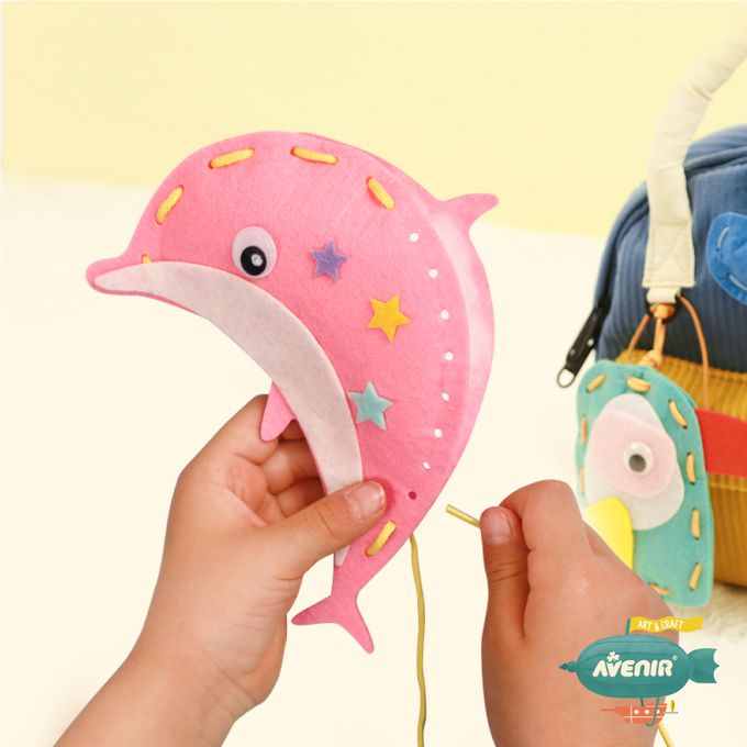 德國 Avenir Kids 艾維尼 - AK-S 穿繩-我的隨身幸運吊飾, 海洋寶寶 (一盒3入)