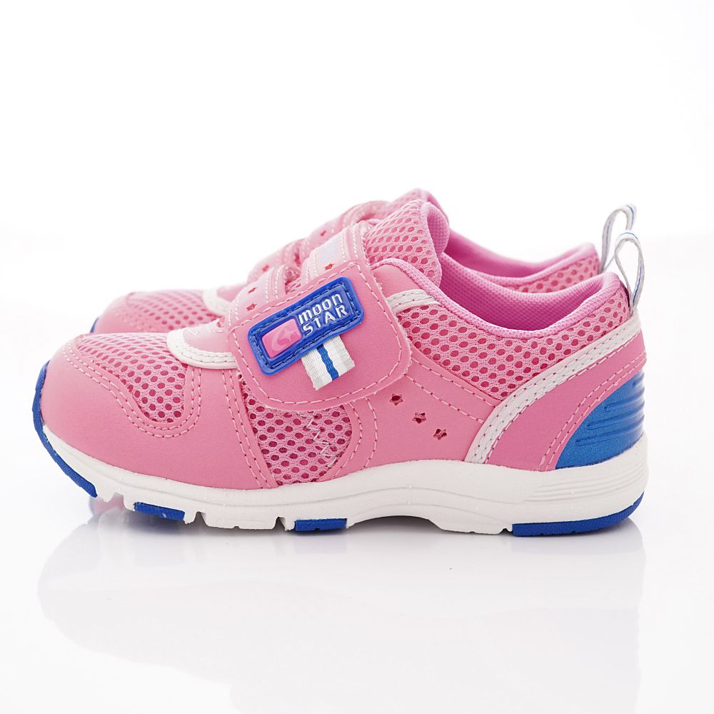 Moonstar日本月星 - 玩耍系列速乾鞋款(中小童段)-桃粉