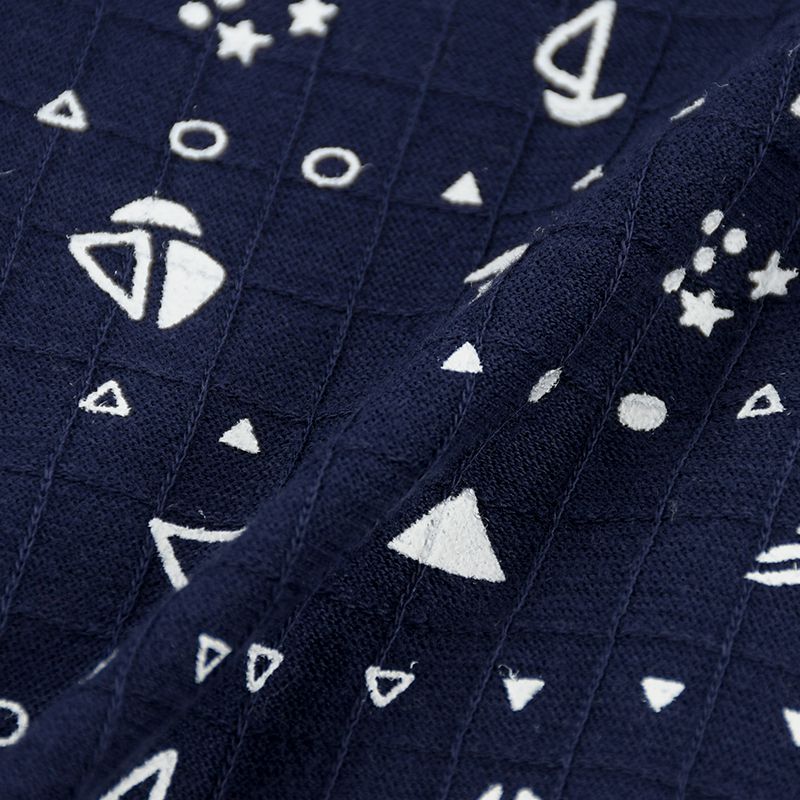 akachan honpo - 短袖涼爽兔裝-深藍色