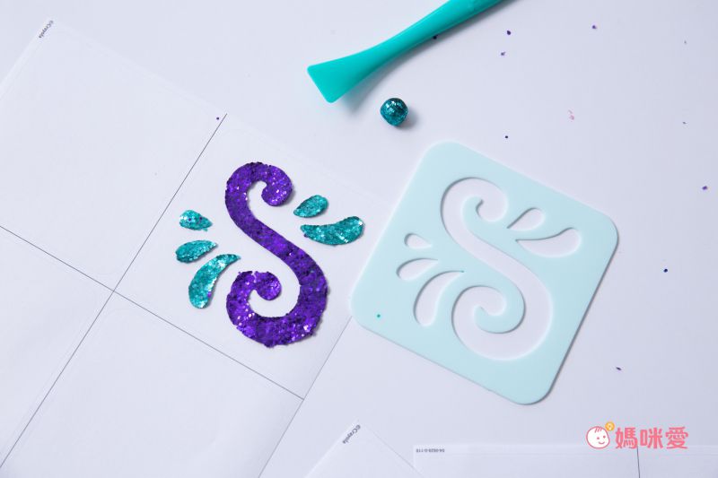 Crayola繪兒樂 - 閃亮魔豆貼_裝飾模板