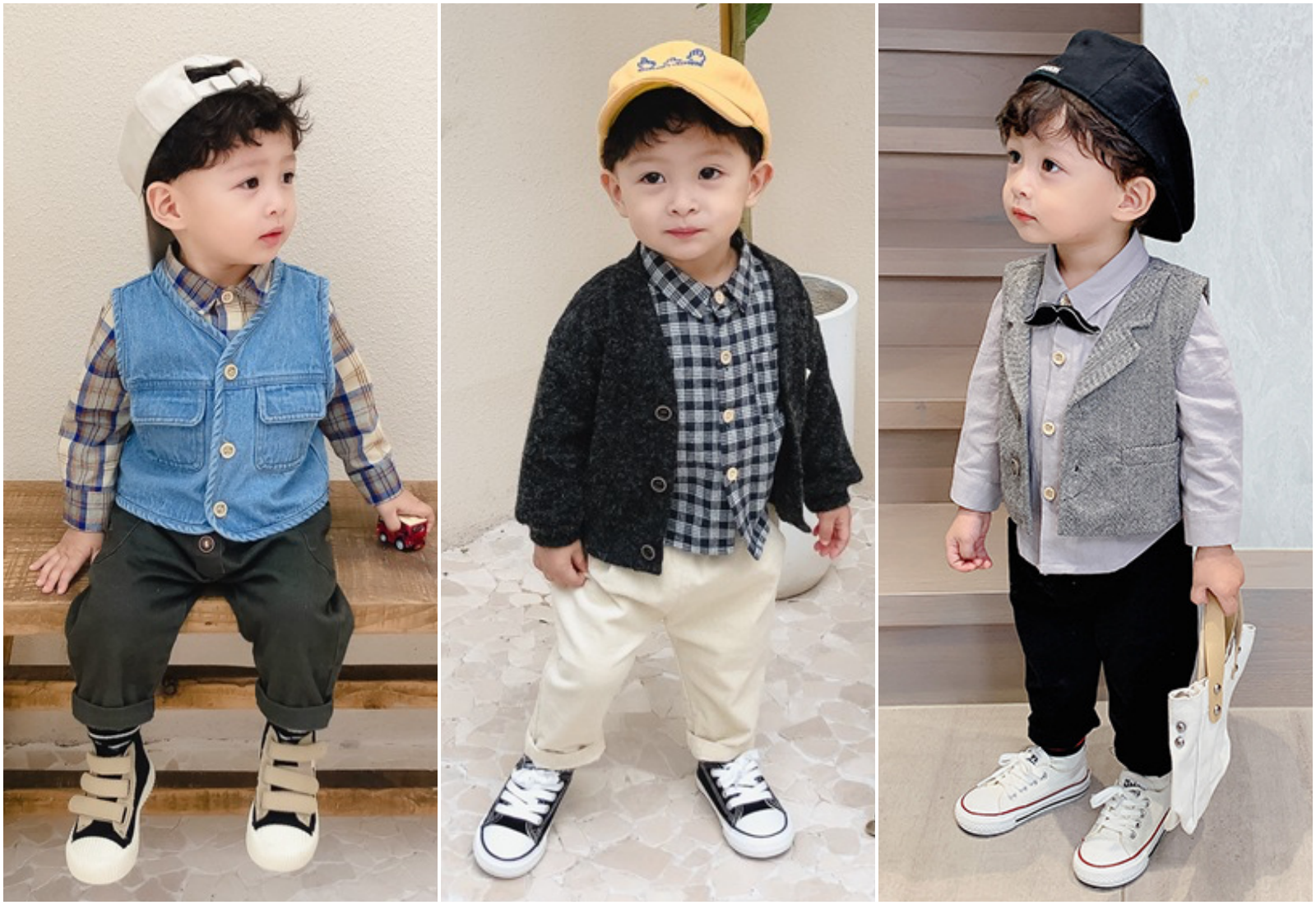 英倫風男孩童裝☆輕鬆變身時尚達人