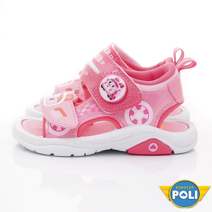 POLI電燈涼鞋-POKT34073粉(中小童)-涼鞋-粉