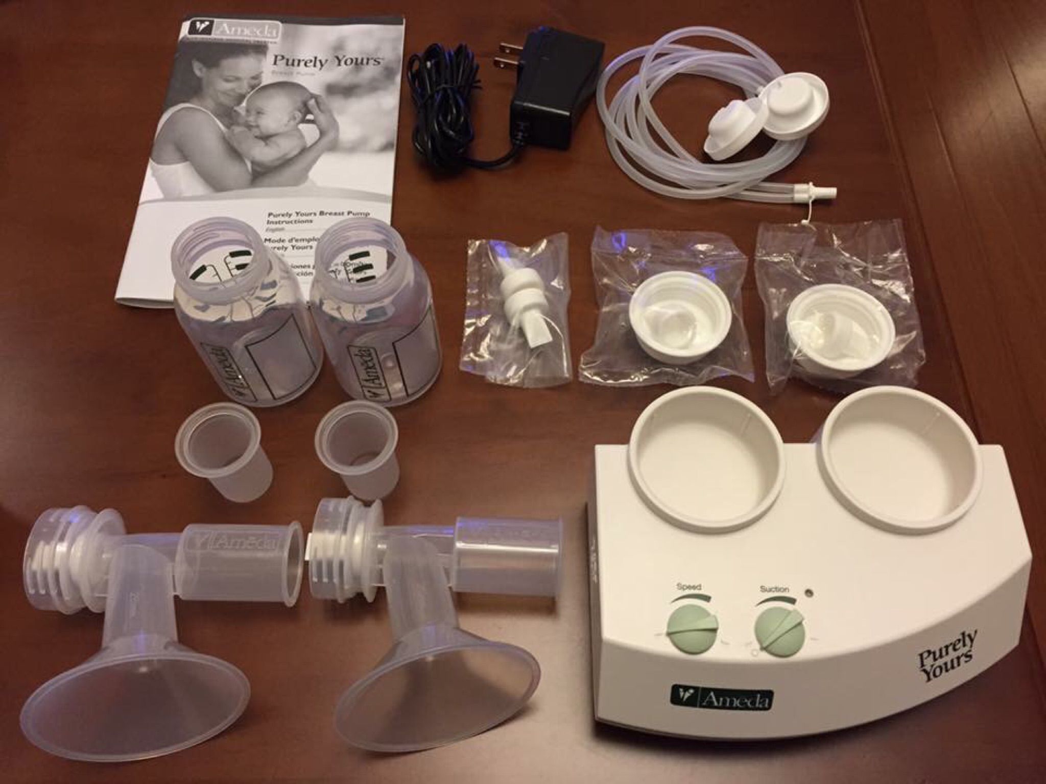 艾美 Ameda Purely Yours 雙邊電動吸乳器