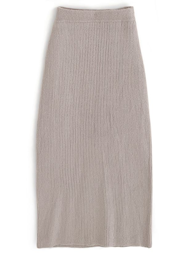 日本 GRL - 聯名款 氣質平口露肩兩件式洋裝-米杏