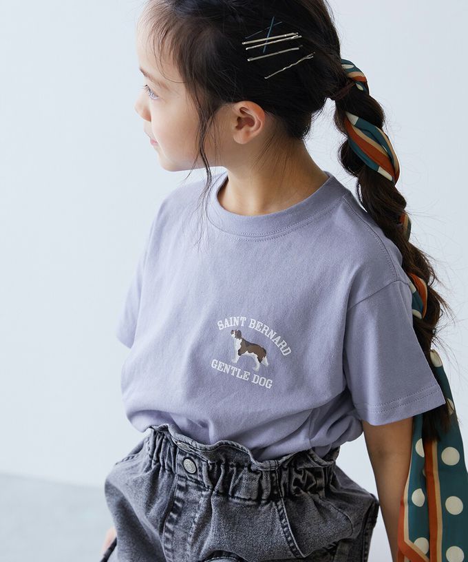 日本 devirock - 純棉定番短袖上衣-黑白相片-淺灰