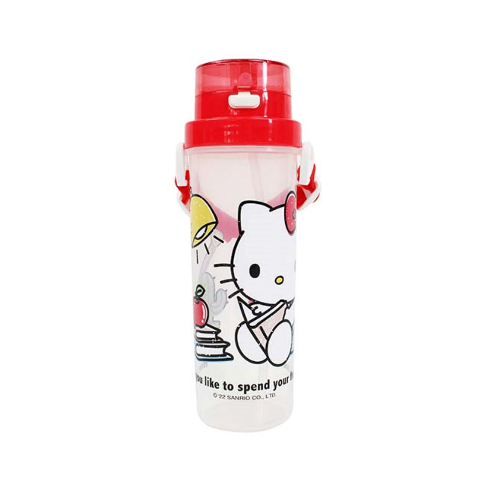 Hello Kitty 小巧吸管水壺500ml