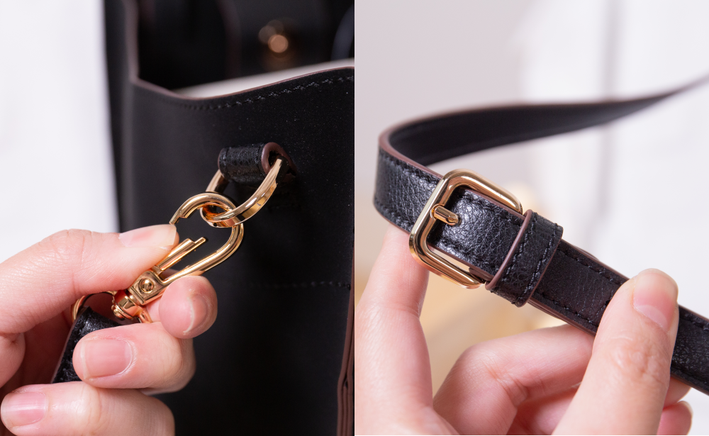 日本 COOCO - 仿皮蝙蝠托特包-氣質杏 (W20*H24*D18.5cm)