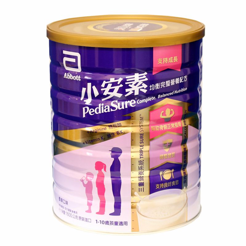 亞培 - 小安素強護均衡營養配方1600gx6罐