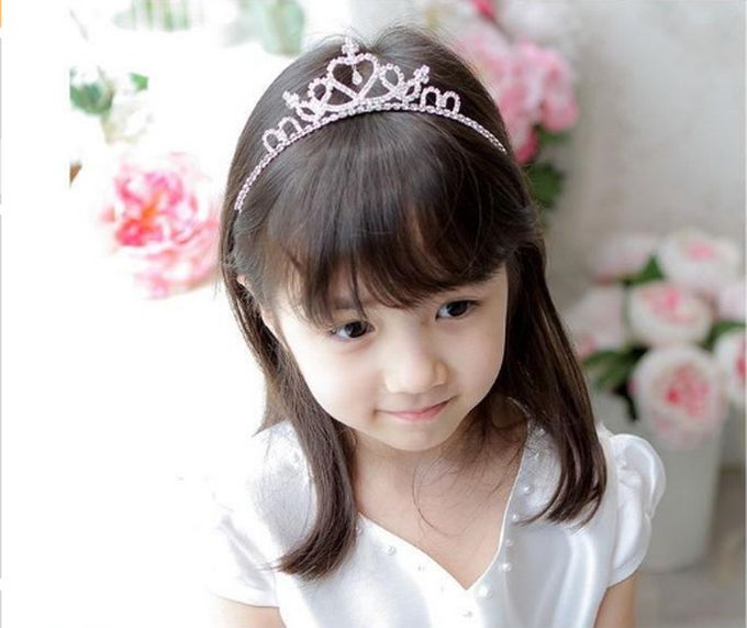華麗鑲鑽公主皇冠 (F)