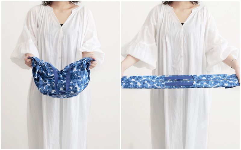 日本 MARNA - Shupatto 秒收摺疊購物袋-五週年限定升級款-森林綠 (M(30x35cm))-耐重5kg / 15L