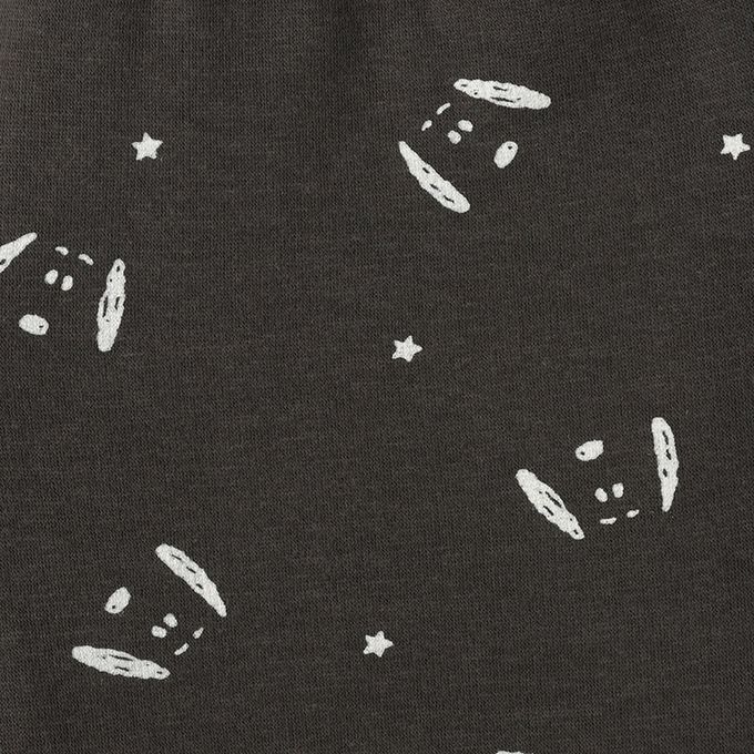 akachan honpo - 長袖家居服-史努比大臉-灰色