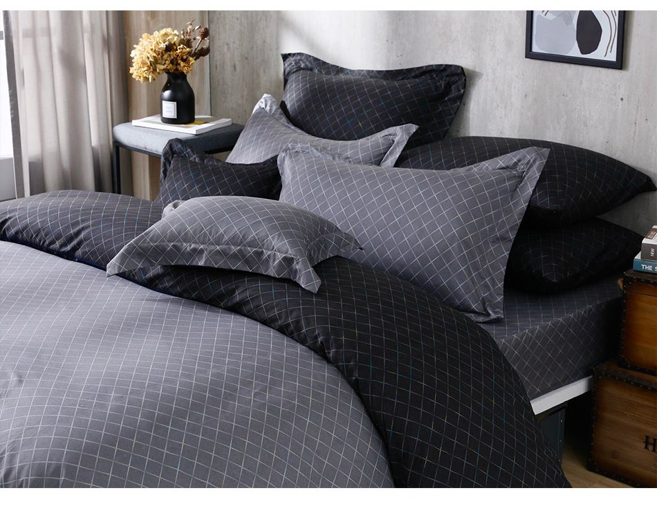 澳洲 Simple Living - 天絲福爾摩沙兩用被床包組-台灣製-北歐風尚-灰