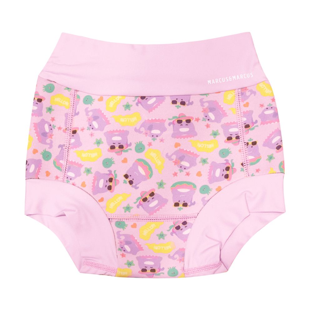 嬰幼兒彈性游泳尿布褲-鯨魚(M)