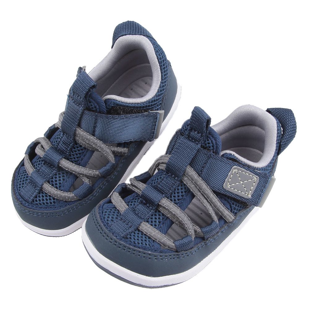 (13~15公分)深海藍色寶寶機能水涼鞋