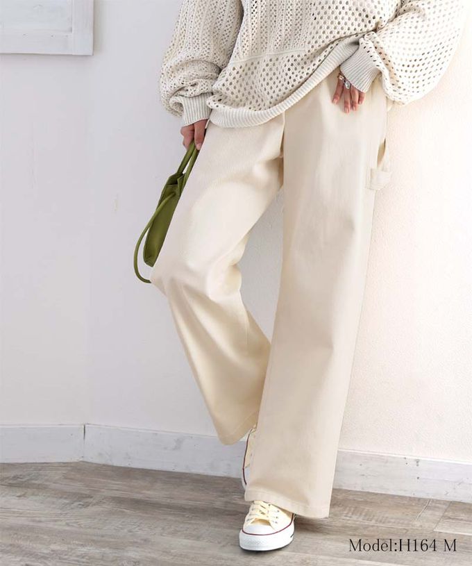 日本 Classical Elf - 超顯瘦厚磅百搭直筒褲-黑