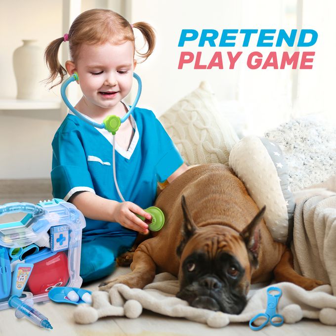 CuteStone - 兒童趣味小醫生套裝組合玩具(醫生玩具)
