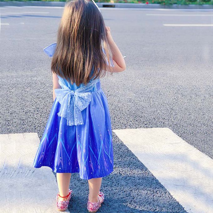 冰雪女王雪花洋裝