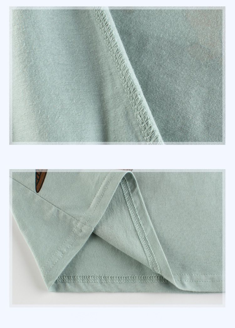 純棉短T-恐龍出動-綠色