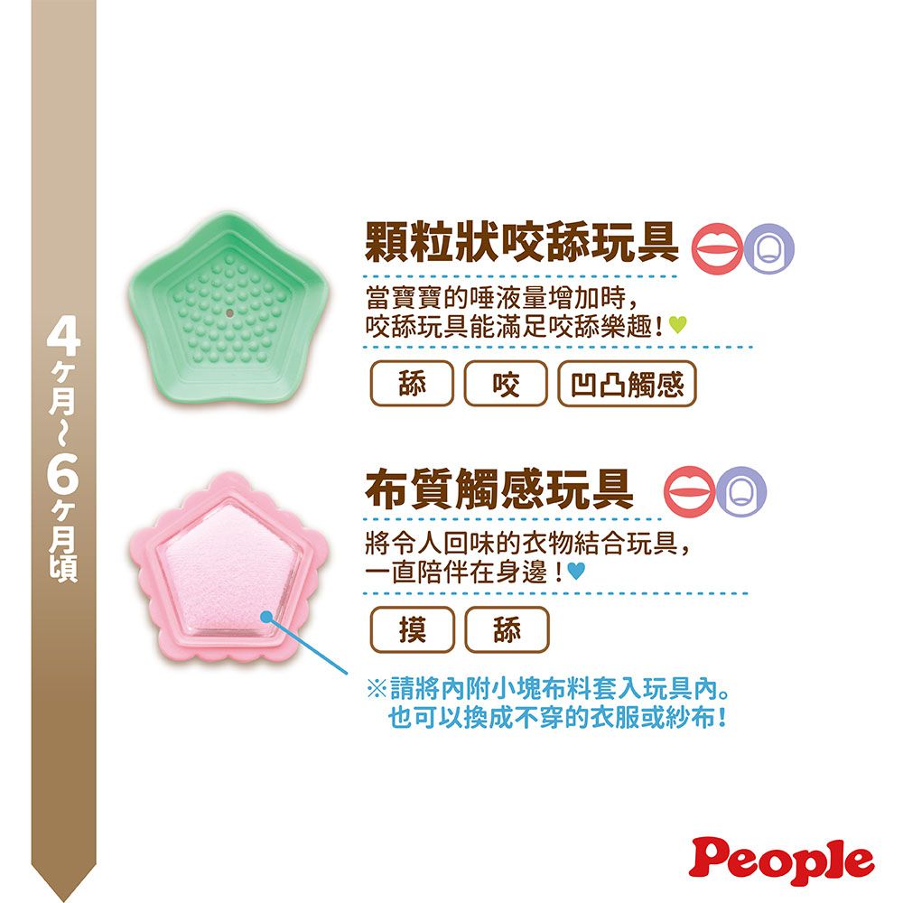 日本 People - 五感刺激洞洞球玩具(柔軟)-3m+