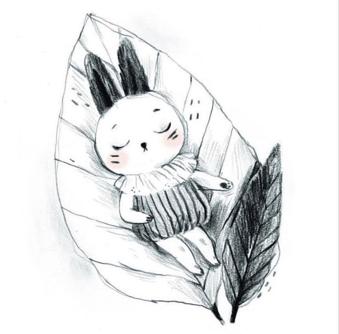 Moulin Roty - 兔耳音樂手搖鈴