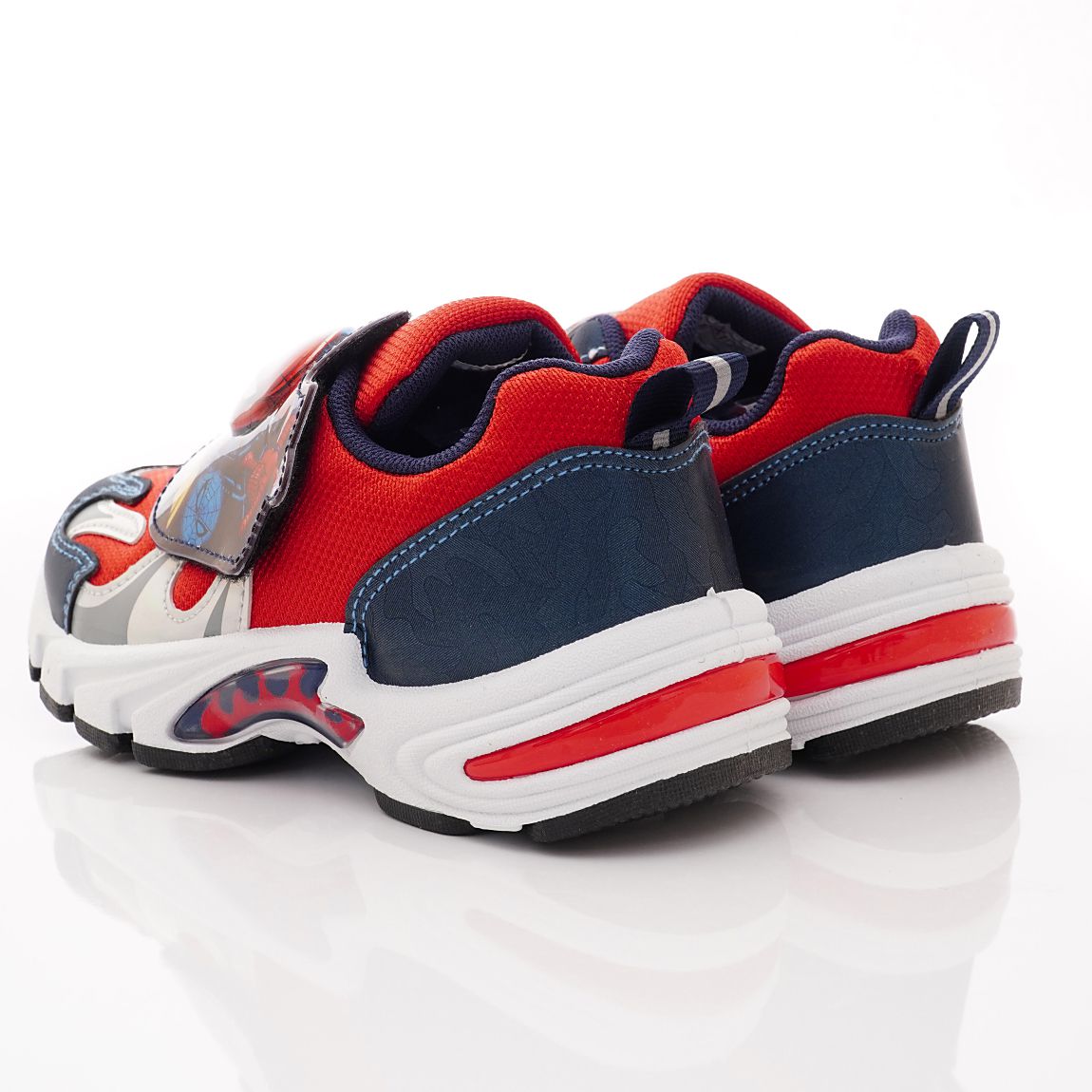 漫威MARVEL - 台灣製蜘蛛人電燈運動鞋(中小童段)-運動鞋-紅