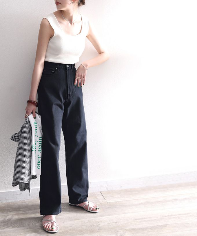 日本 Classical Elf - [熱銷NO.1]  厚磅棉混挺版美腿長褲-黑