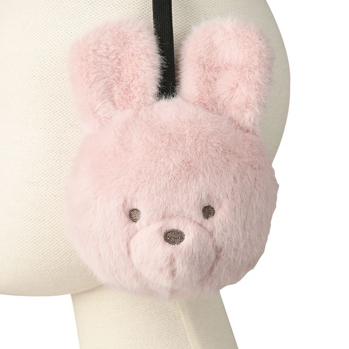 akachan honpo - 動物造型耳罩-粉紅色