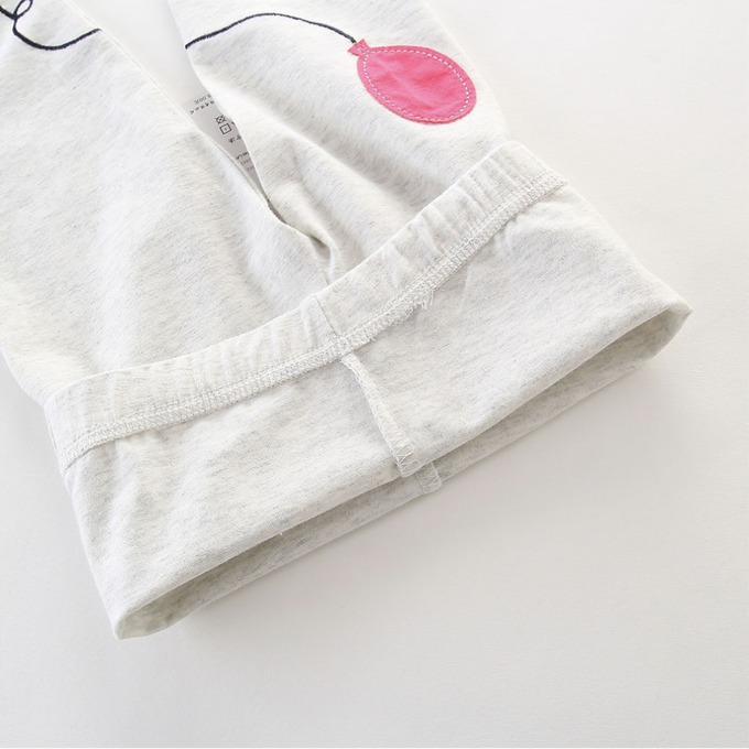 love, charlotte - 國王企鵝貼布繡緊身褲