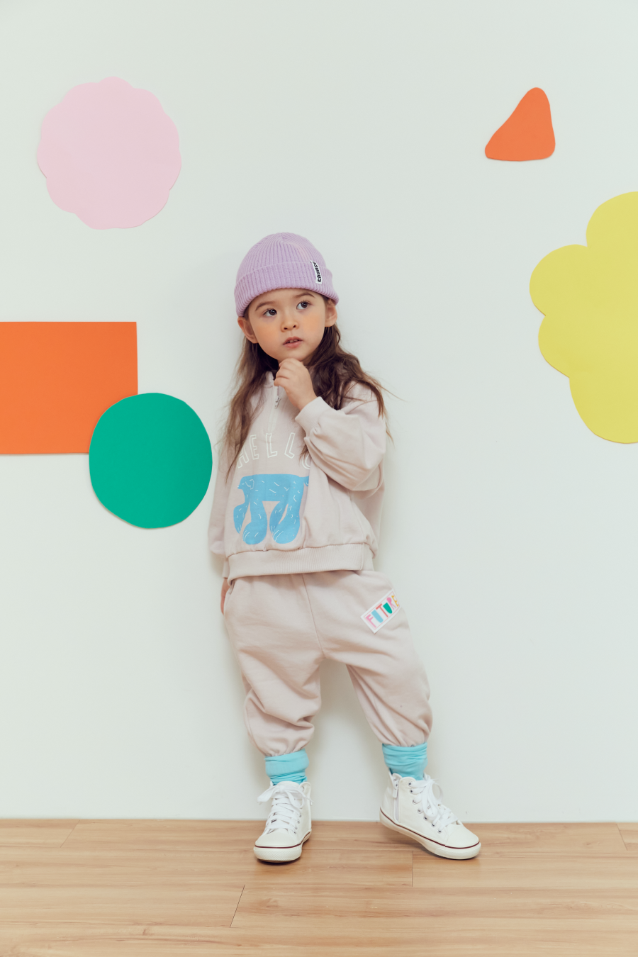 韓國 MINIATURE - 草原動物休閒套裝-粉杏